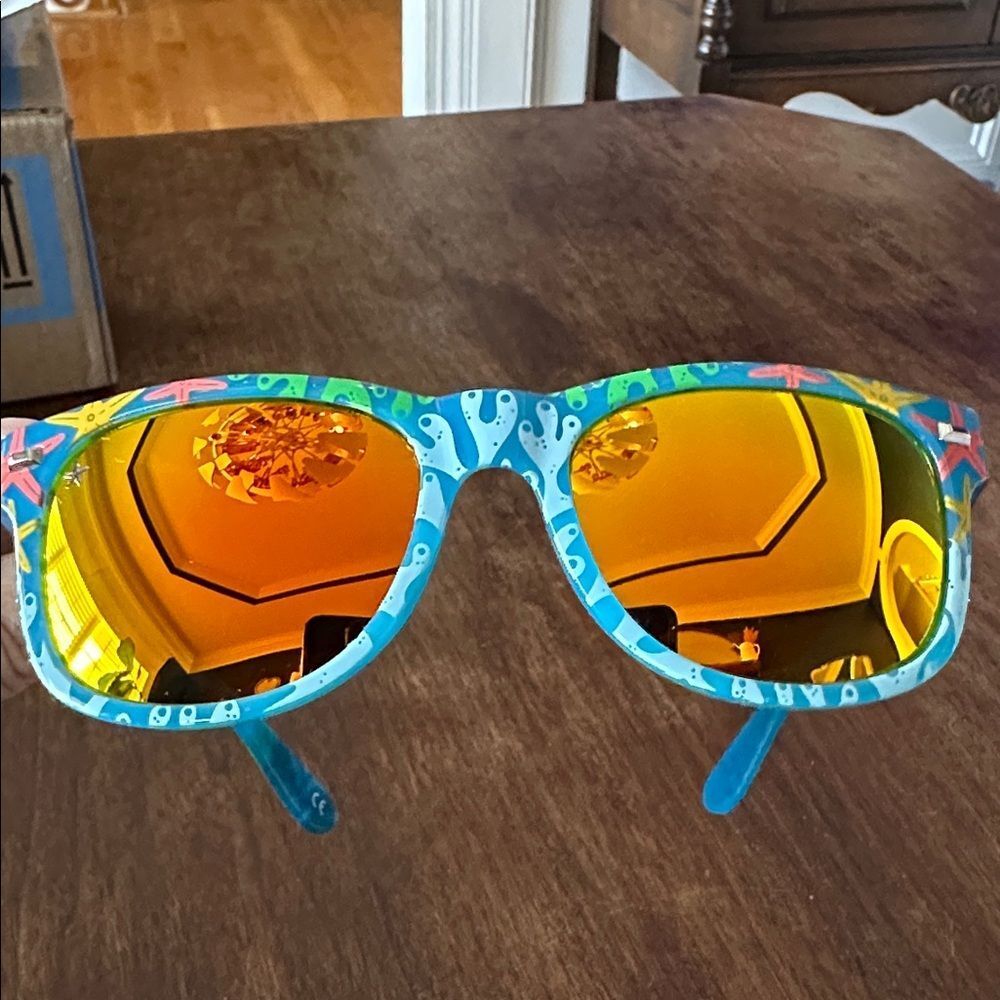 NWOB Knockaround Sunglasses Fort Knocks CORAL REEF Limited Edition Sold Out HTF - Picture 6 of 7
